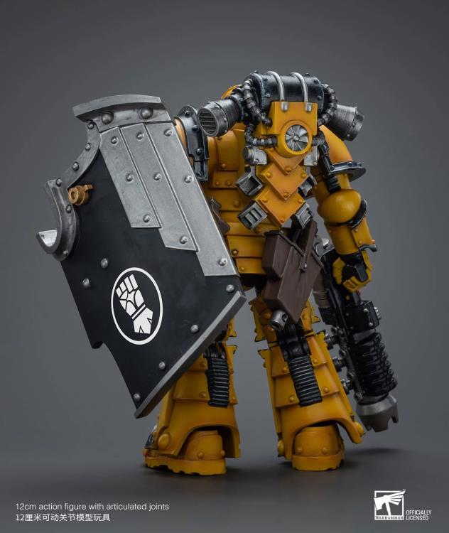 Warhammer 40k Imperial Fists Legion MkIII Breacher Squad Legion Breacher with Graviton Gun 1/18 Scale Figure