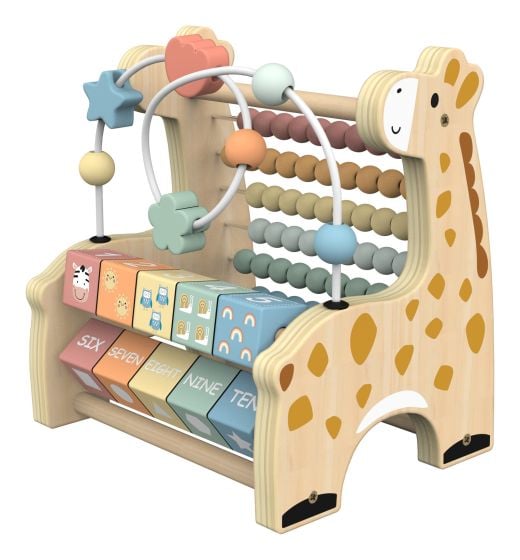 Wooden Learning Giraffe