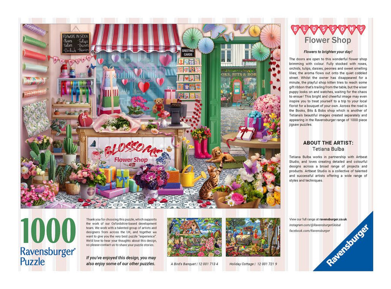 Blossoms Flower Shop, 1000pc - Image