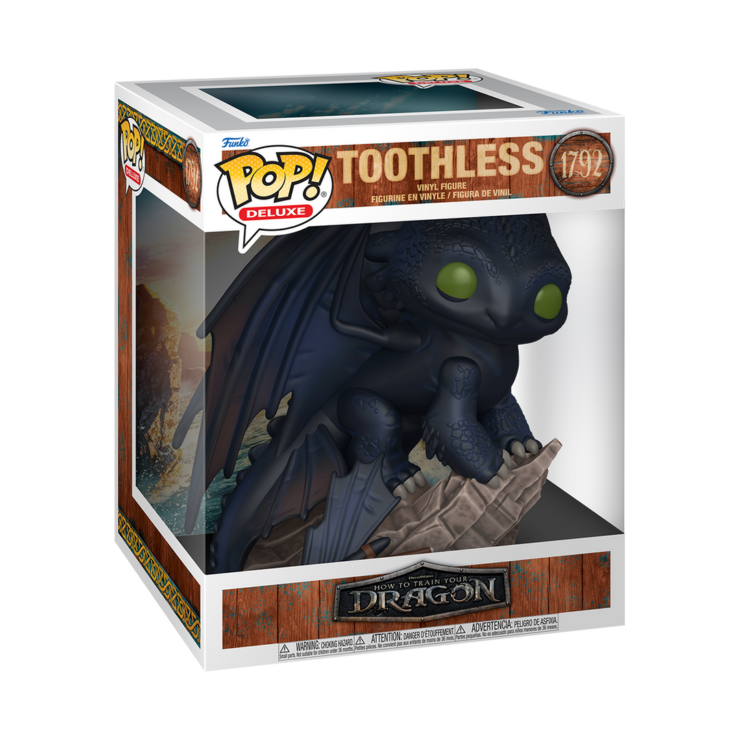 Toothless How to Train Your Dragon Funko POP! Deluxe Vinyl Figure