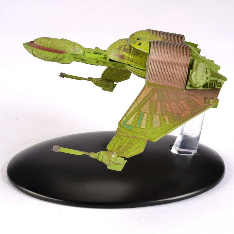 Klingon Bird-of-Prey (Attack Position) Die-Cast Model Ship (Eaglemoss / Star Trek), close-up detail