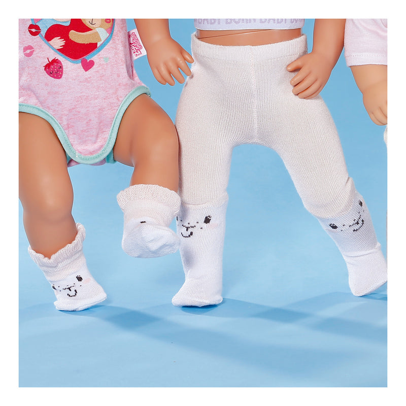 Baby Born Tights & Socks Sheep 43cm, 2 Assorted