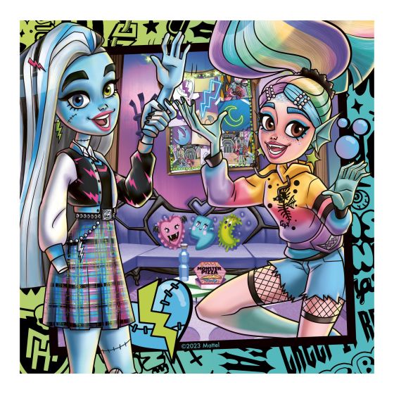 Monster High 3x49 Piece Jigsaw Puzzle