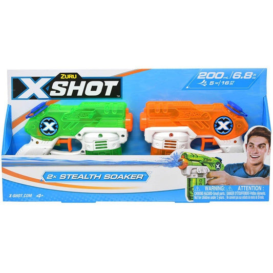 XSHOT Water Warfare Double Stealth Soaker Water Blaster Value Pack