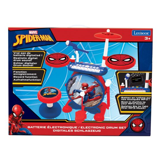 My Rock Band Spider-Man Electronic Drums With Seat