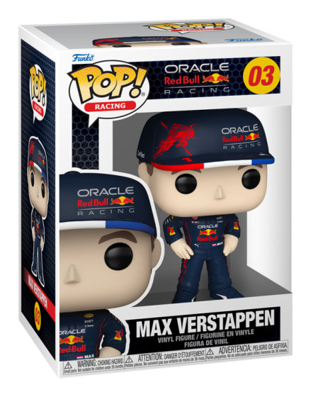 Pop! Vinyl Formula One Max Verstappen