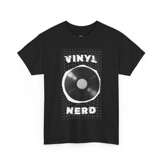 'Vinyl Nerd' Men's T-Shirt collectible from Coda Records