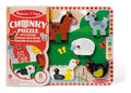 Melissa & Doug Farm Chunky Puzzle