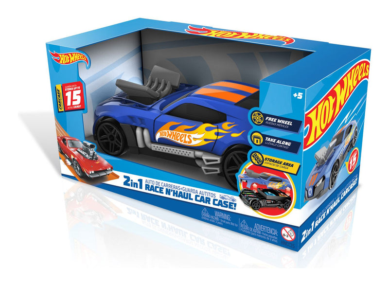 Hot Wheels 2 in 1 Race N Haul Storage Case - Image
