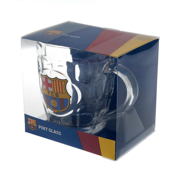 FC Barcelona Dimple Glass Tankard