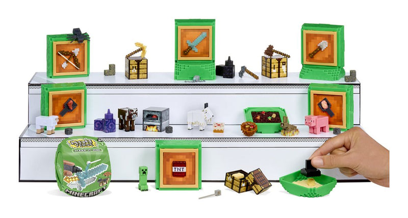 MGA's Miniverse - Make It Mini Minecraft PDQ, size reference