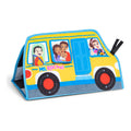 Ms Rachel Tummy Time Activity Bus soft baby toy side angle