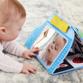 Ms Rachel Tummy Time Activity Bus soft baby toy close up detail