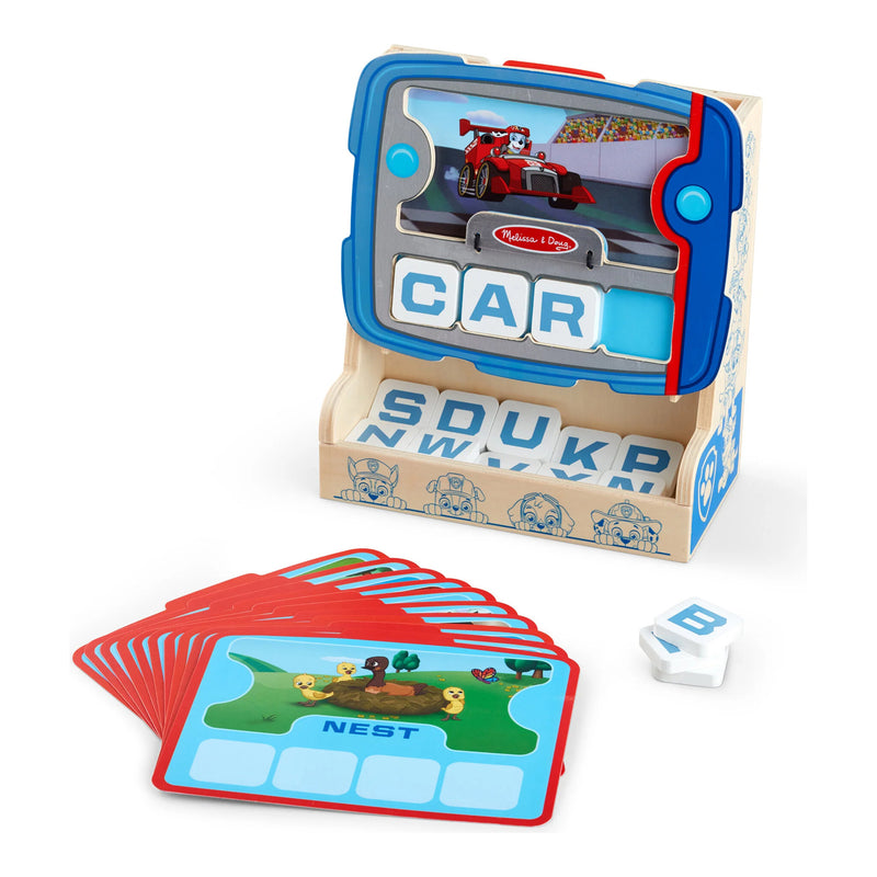 Melissa & Doug PAW Patrol See and Spell Pup Pad wooden spelling game