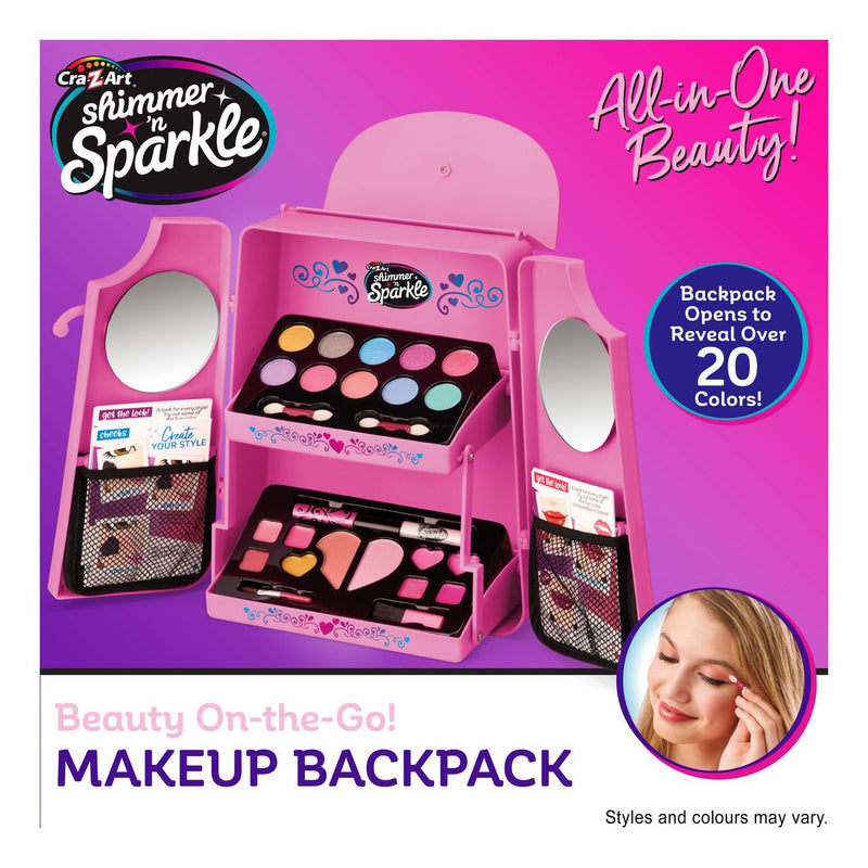 Shimmer 'n Sparkle All-in-One Beauty Make-Up Backpack - Image