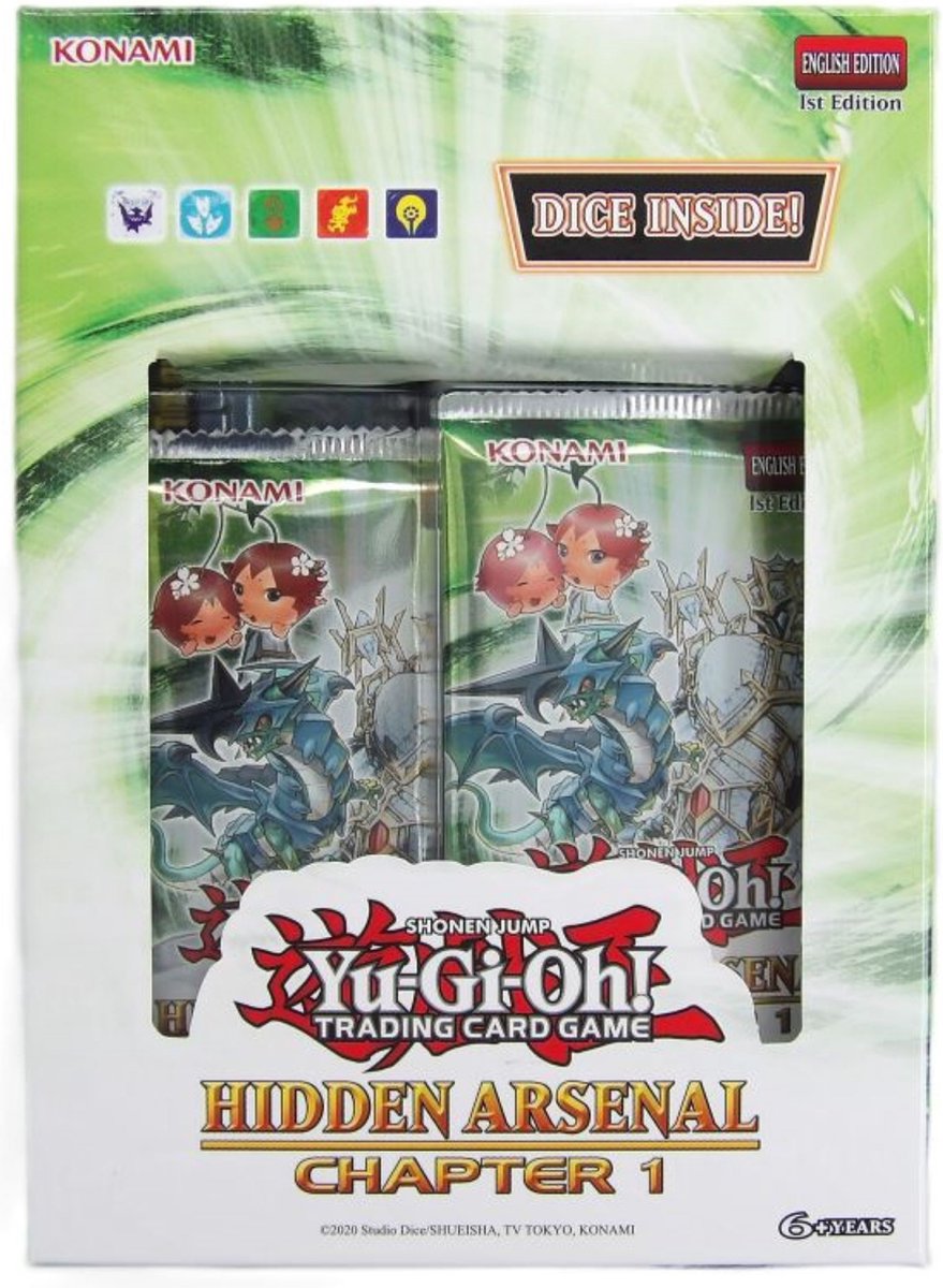 Yu-Gi-Oh! TCG Hidden Arsenal: Chapter 1  Trading Cards (Single Deck)