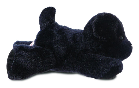 Mini Flopsies Blackie Black Labrador 8" - Image