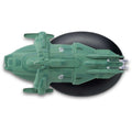 Arctic One (United Earth) Moon Transport Model Die Cast Ship (Eaglemoss / Star Trek), in display