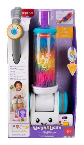 Fisher Price Toddler Toy Laugh & Learn 2 in 1 Vacuum