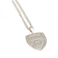 Arsenal FC Silver Plated Pendant & Chain XL collectible from Infinity Collectibles 2026