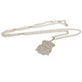 Liverpool FC Silver Plated Pendant & Chain XL, alternate view