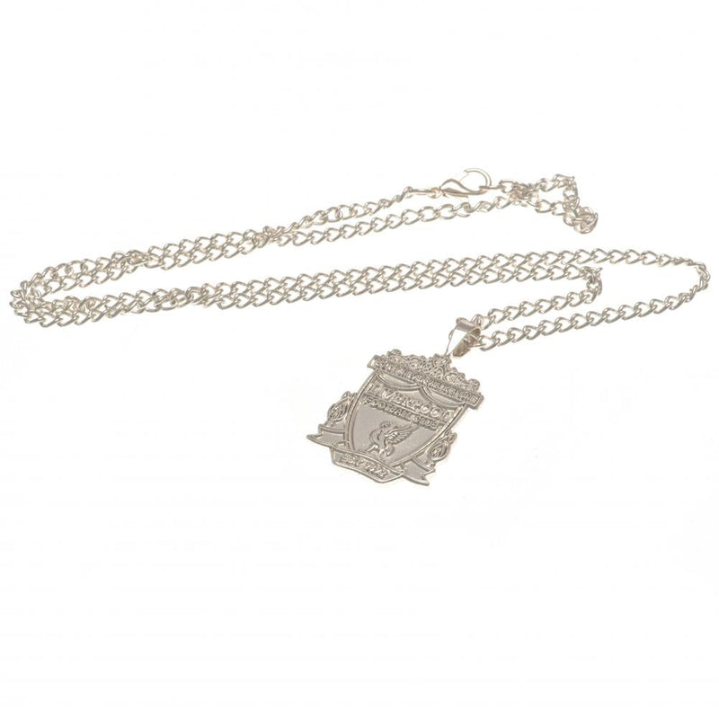 Liverpool FC Silver Plated Pendant & Chain XL, alternate view