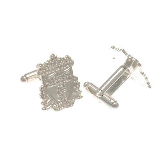 Liverpool FC Silver Plated Formed Crest Cufflinks collectible from Infinity Collectibles 2026