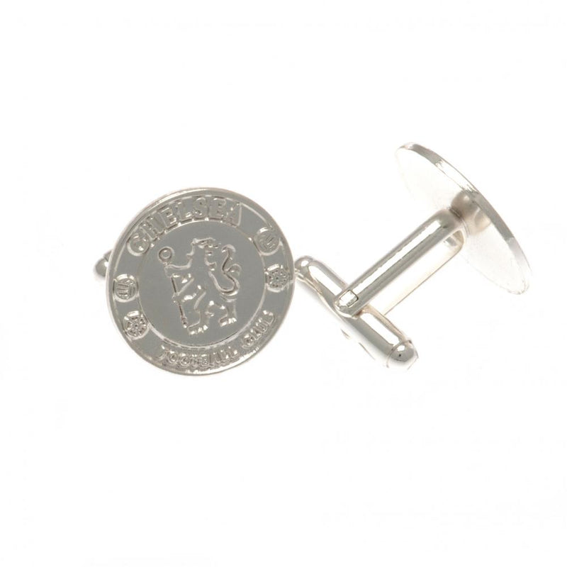 Chelsea FC Silver Plated Formed Cufflinks collectible from Infinity Collectibles 2026