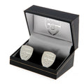 Arsenal FC Silver Plated Formed Cufflinks, alternate view