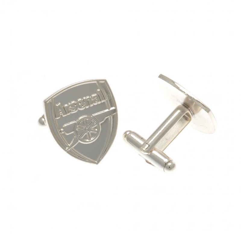 Arsenal FC Silver Plated Formed Cufflinks collectible from Infinity Collectibles 2026