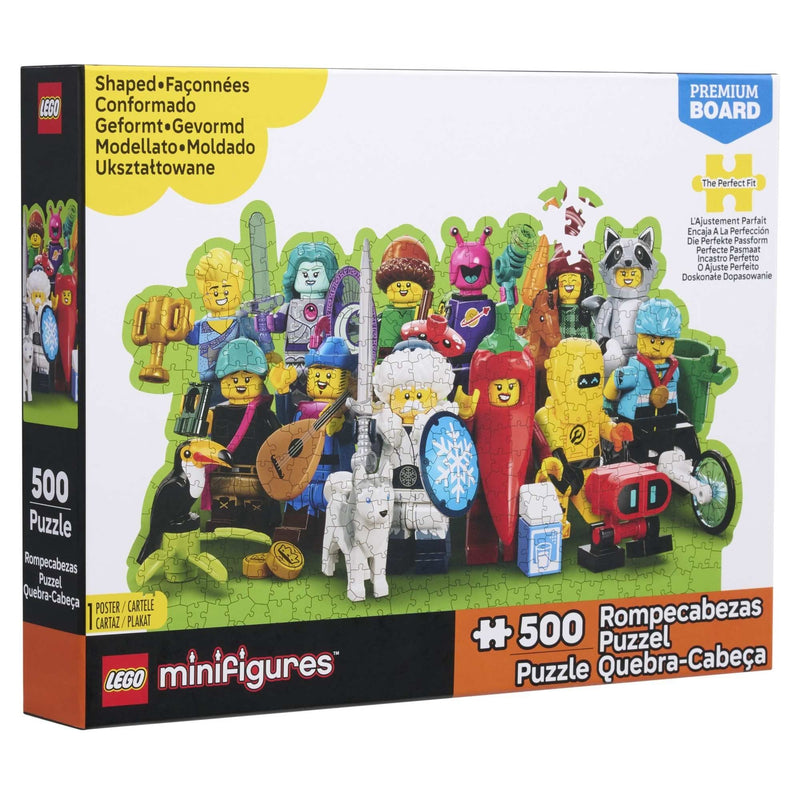LEGO Minifigures Collage Puzzle 500 pcs (35cm x 63cm)