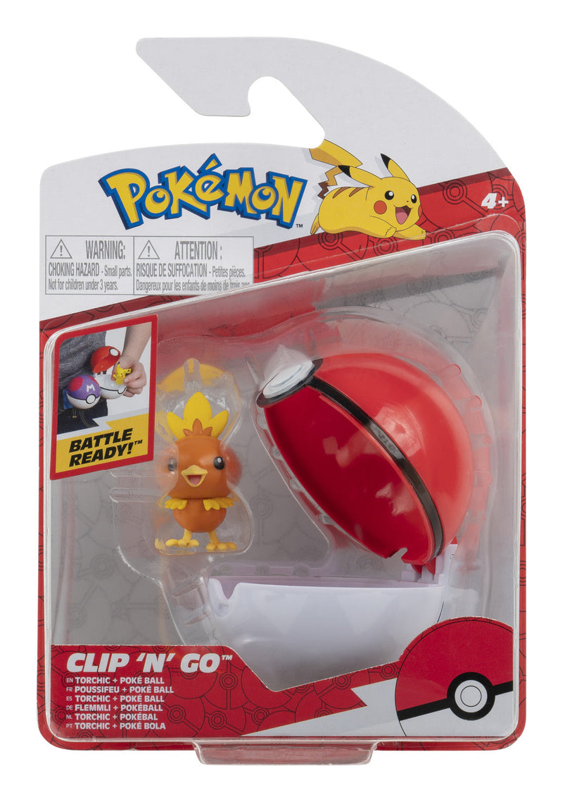 Pokemon Clip n Go Assorted, close-up detail