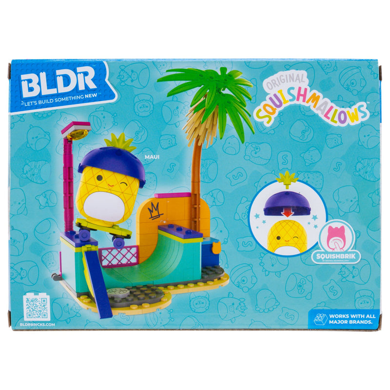 Squishmallows BLDR Maui Skatepark Building Set