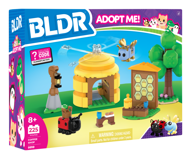 BLDR Adopt Me Medium Building Set collectible from Abgee