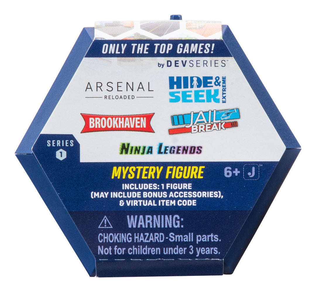 DevSeries Arsenal Hide and Seek BrookHaven Jail Break Ninja Legends Assorted 2.75" Mystery Figures (1-Pack)