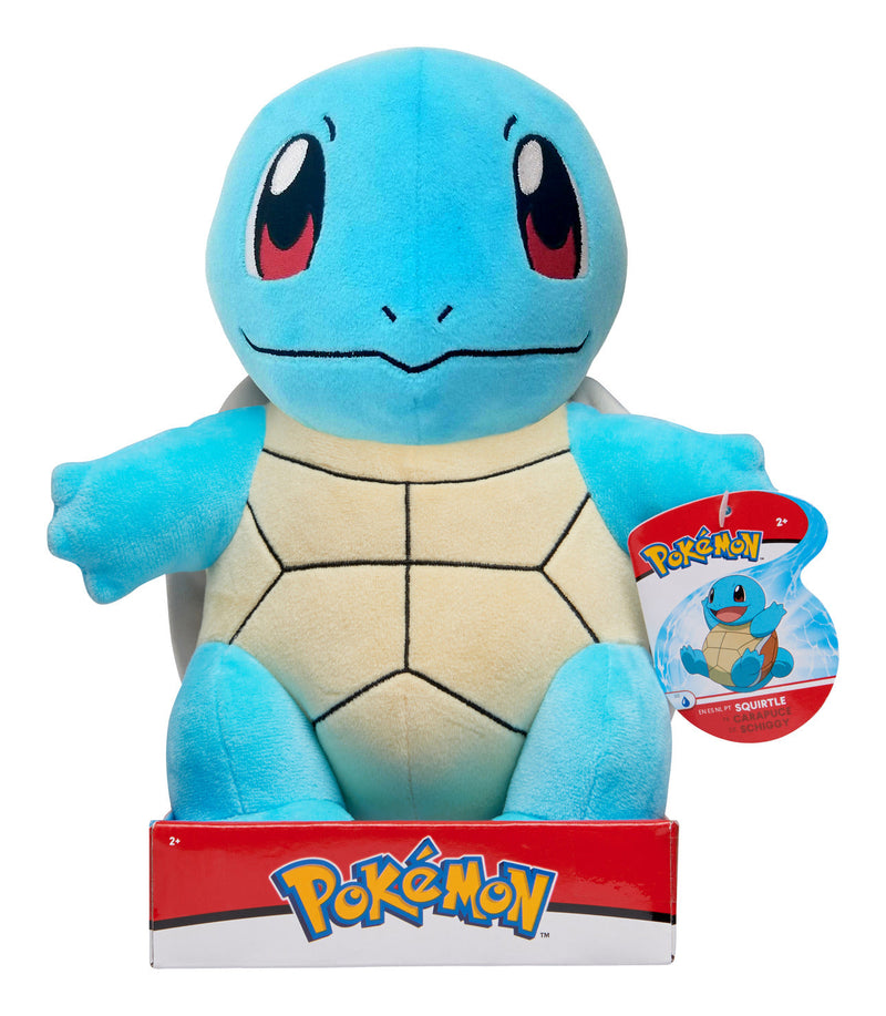 Pokemon 12in Plush Squirtle, rear view
