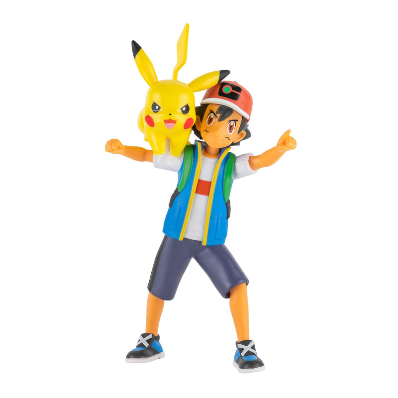 Pokemon Battle Feature Figure Ash & Pikachu, product detail