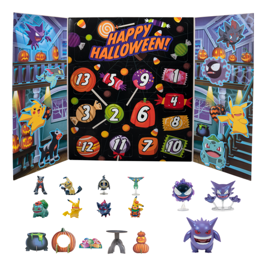 Pokemon Halloween Calendar collectible from Abgee