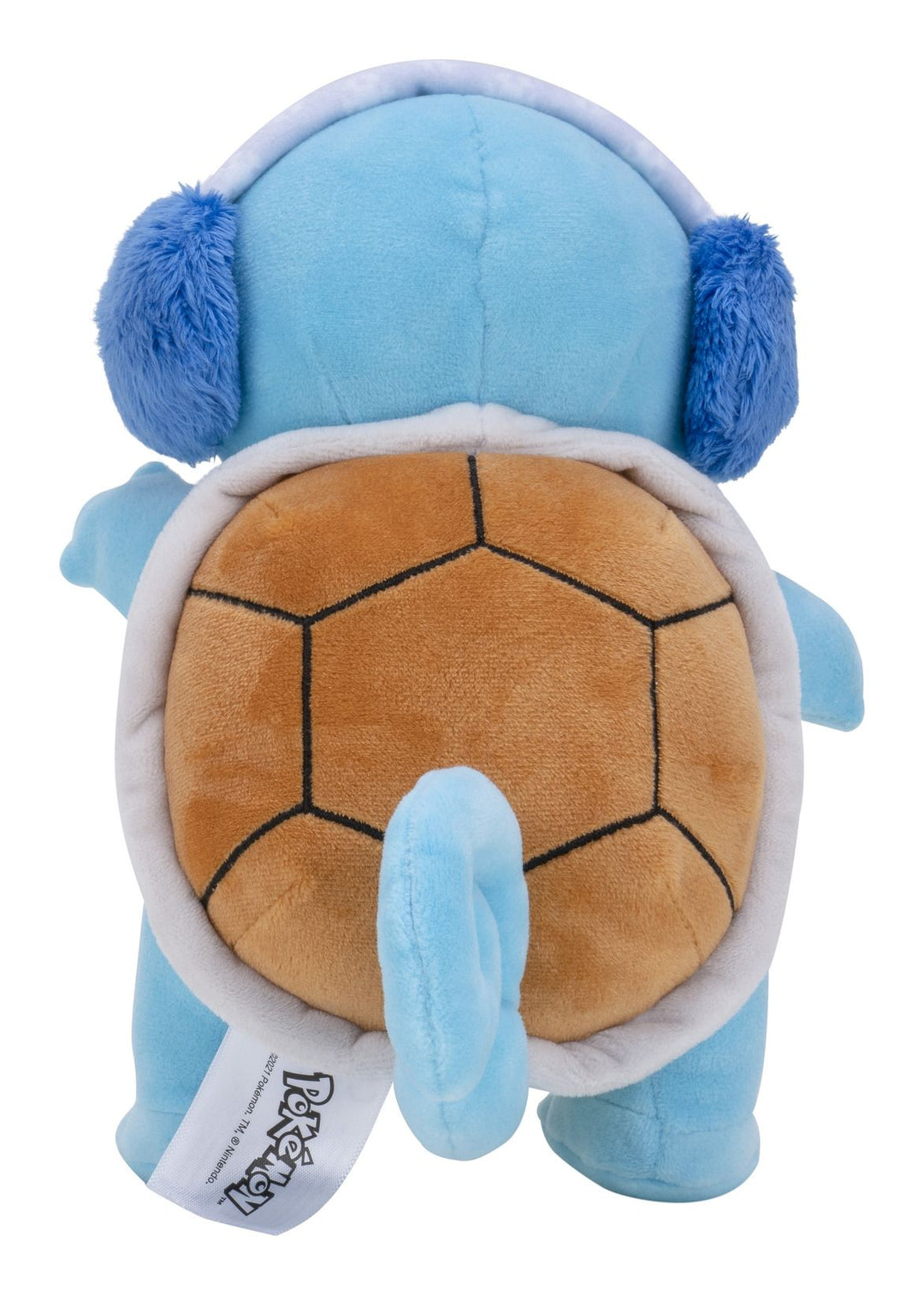 Pokemon 8in Seasonal Squirtle Plush With Ear Muffs