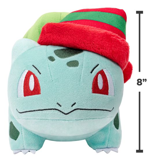 Pokemon 8" Seasonal Bulbasaur Plush with Hat