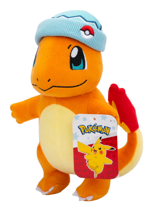 Pokemon 8" Seasonal Charmander Plush with Beanie