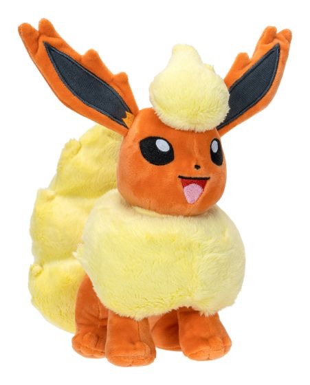 Pokemon 8 Flareon Plush, rear view