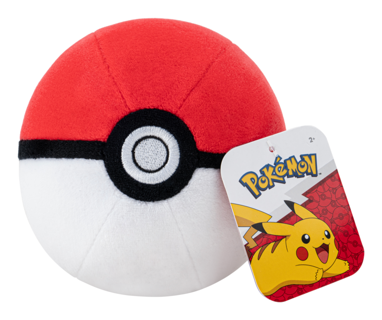 Pokemon 4 Poke Ball Plush Assortment, additional view