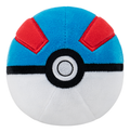 Pokemon 4 Poke Ball Plush Assortment, showing reverse