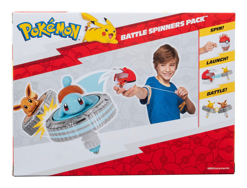 Pokemon Battle Spinner Pack (Squirtle & Poke Ball)