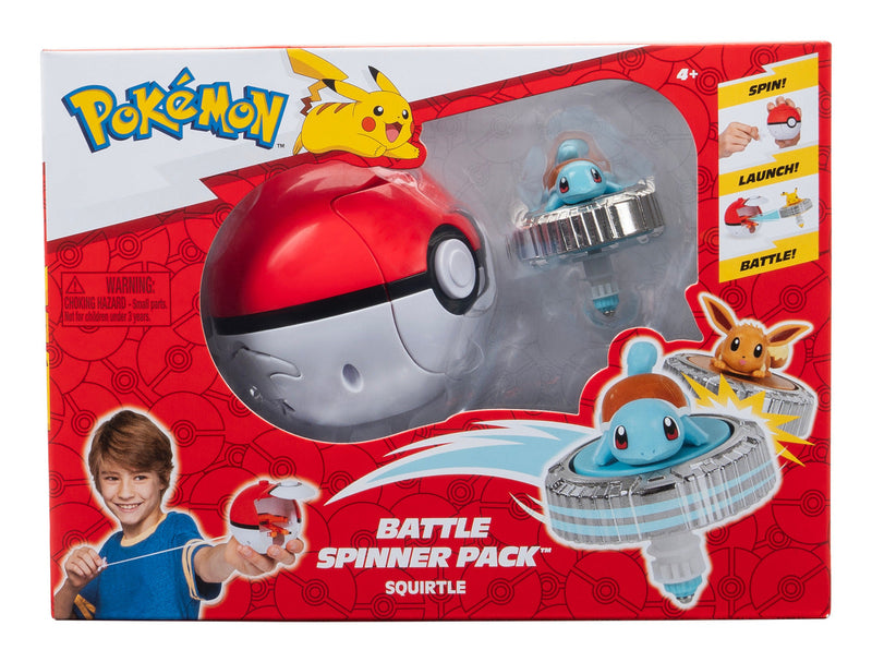 Pokemon Battle Spinner Pack (Squirtle & Poke Ball)