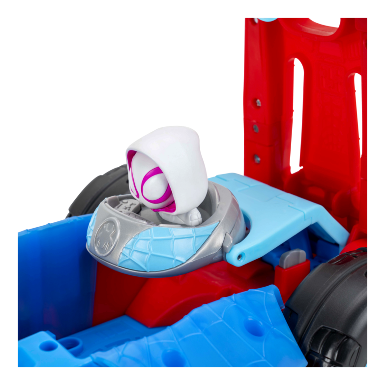 Spidey and Friends - Deluxe Feature Vehicle, rear view