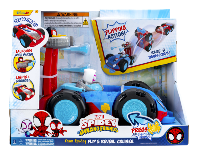 Spidey and Friends - Deluxe Feature Vehicle collectible from Abgee