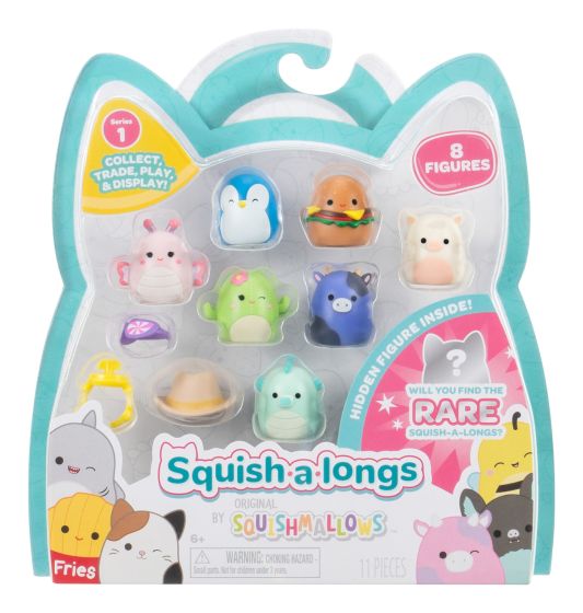 Original Squishmallows Wave 1 Squish-a-Longs Figures 8 Pack