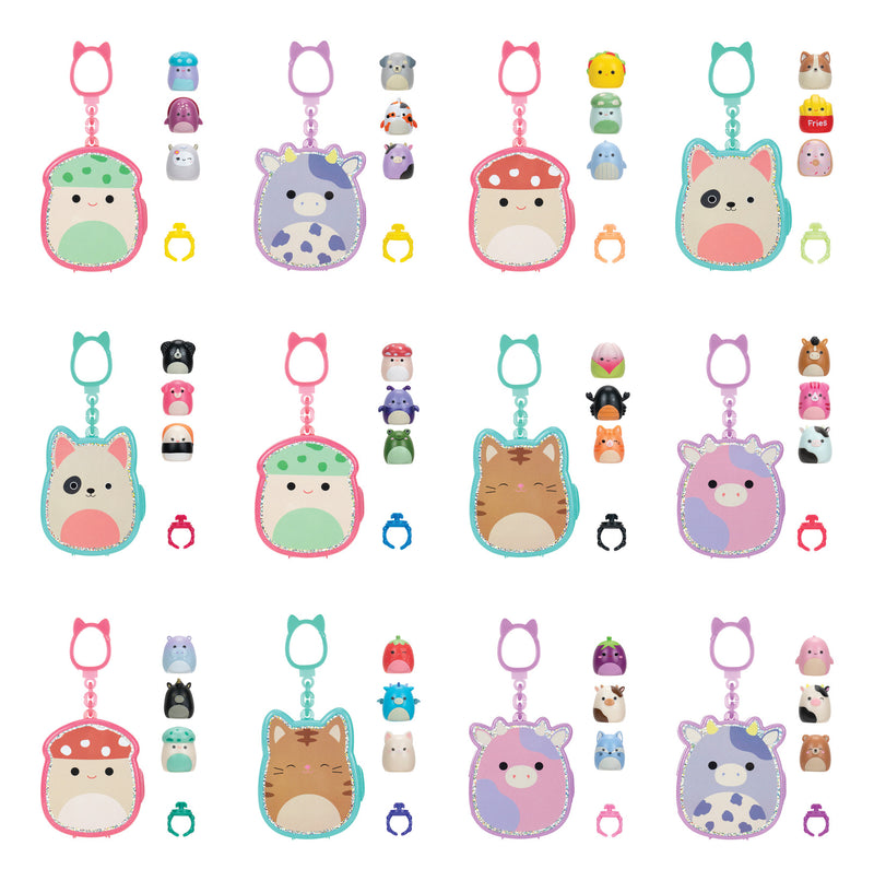 Squish-a-Longs Clip-A-Longs Blind 12 Pieces in PDQ Series 1 (Case of 12)